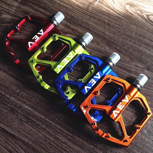 Miniatura 2 de Bike Pedals Anti-Slip Footboard CNC Aluminum Alloy 916" Road Bikes Pedals MTB 3 Bearings Pedal Bicycle Bike Pedal Mountain Bike Pedals