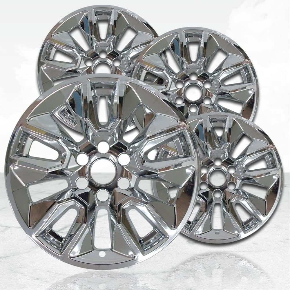 20 Inch Chrome Wheel Skins For 2014-2018 Chevy Silverado 1500 - Set Of 4, IMP490X By Coast To Coast