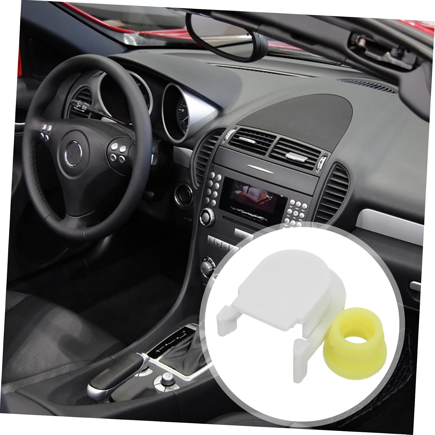 Alipis 1set Transmission Shift Cable Bushing Kit Replacement for Shift Compatible Multiple Car Models Secure Connection and Smooth