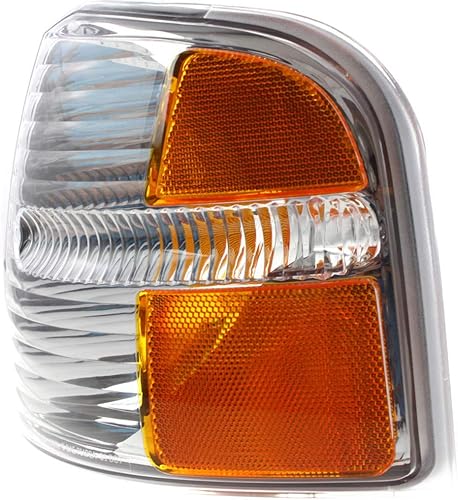Miniatura 8 de KarParts360 Para 2004 2005 Ford Explorer Parkluz de señal par par conductor y pasajero lado sustituye a FO2520181 FO2521181