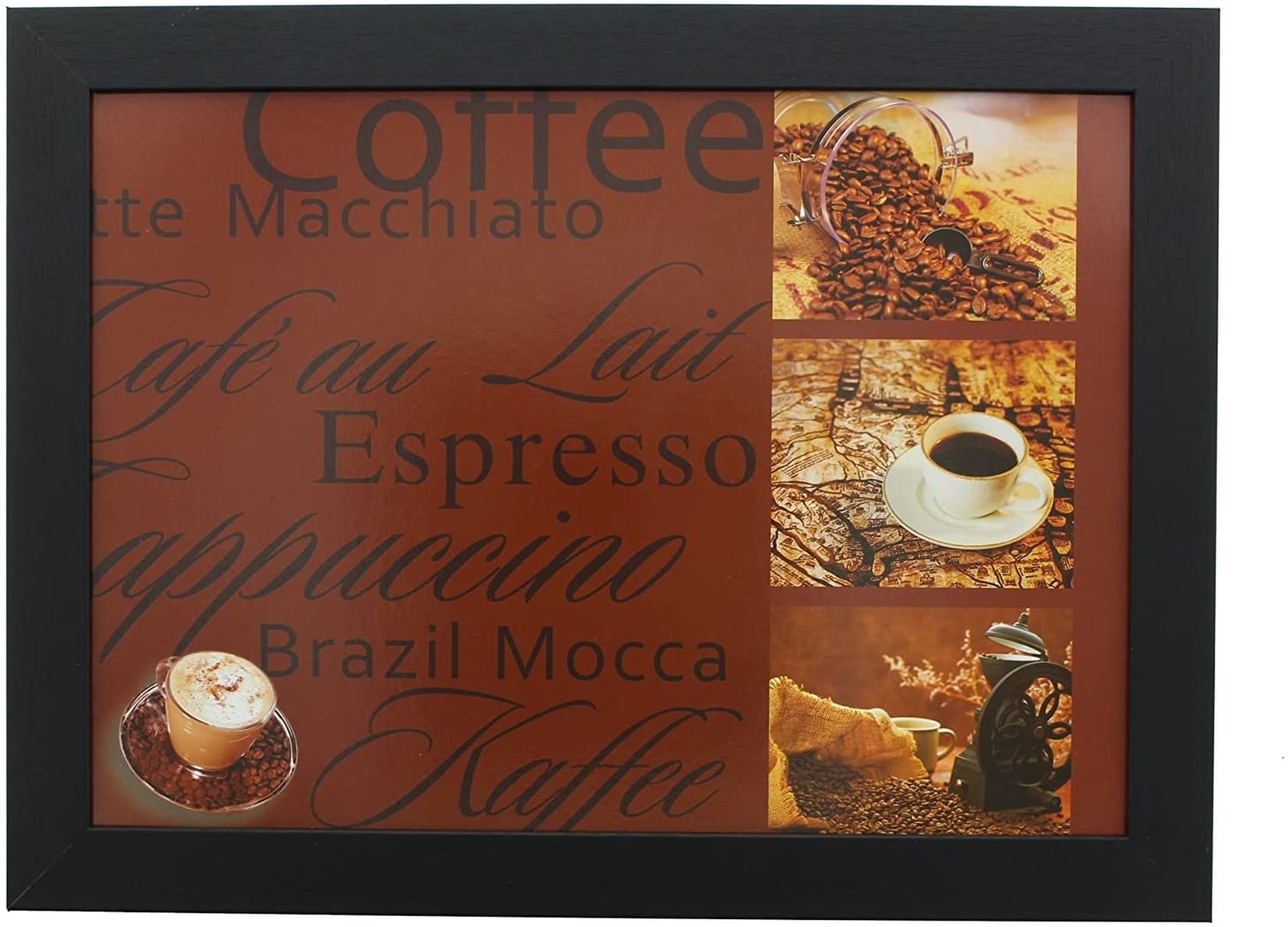 Plateau De Genoux Avec Coussin - 43x33x7 Cm, Idéal Pour Ordinateur Portable Au Lit Ou Canapé