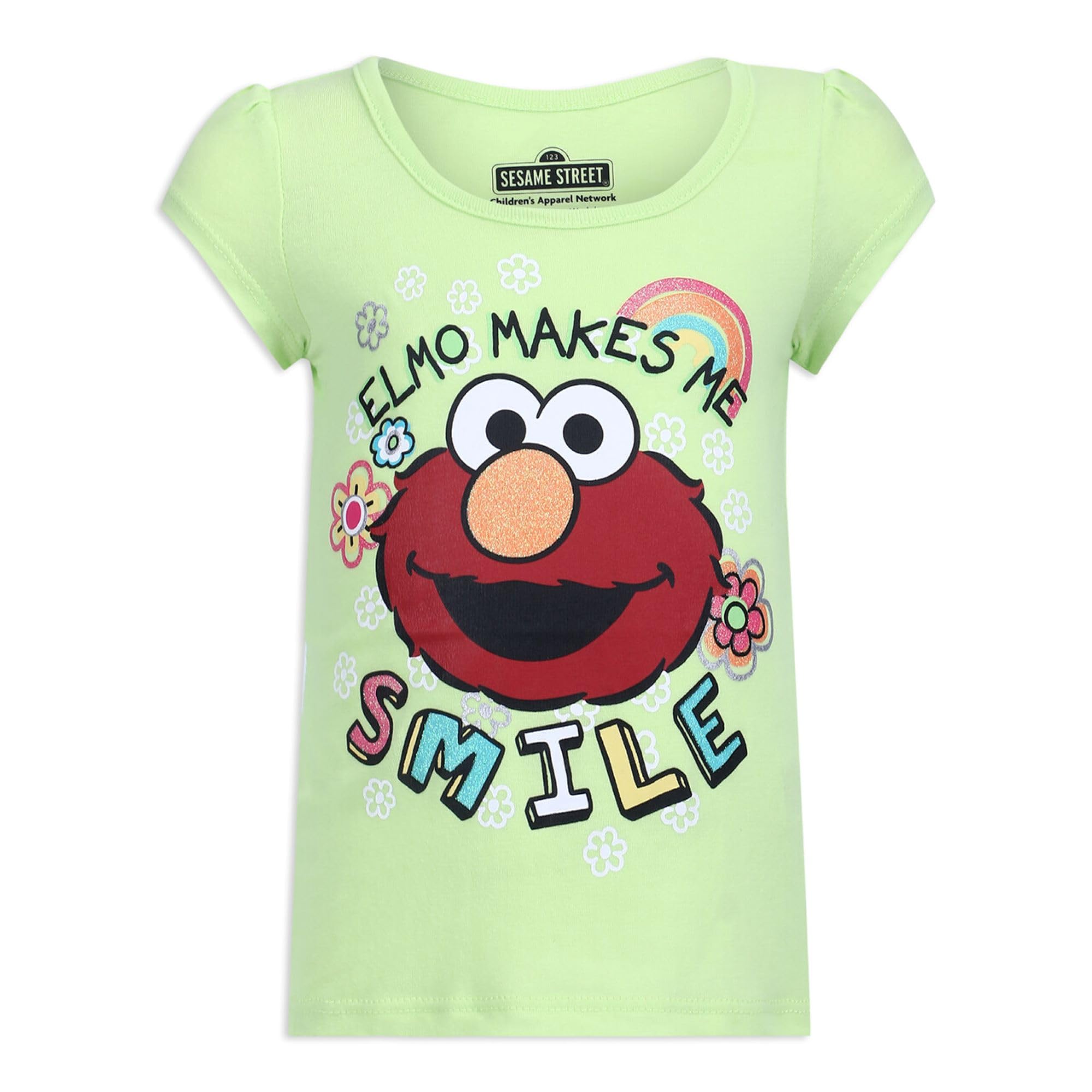 Sesame Street Abby Cadabby Girls’ T-Shirt for Infant and Toddler - Yellow