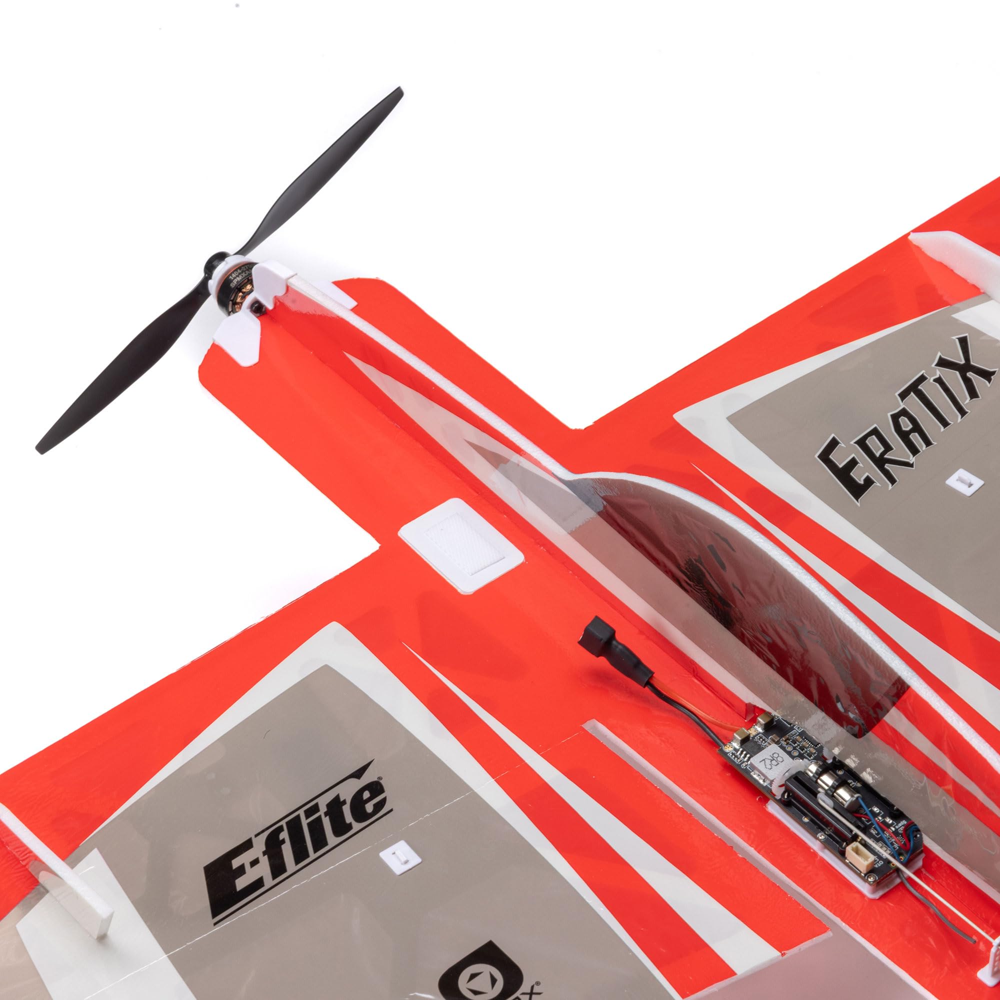 E-flite UMX Eratix 3D FF 450mm BNF Basic RC Flugzeug | Kompakter 450-mm-3D-Kunstflieger mit AS3X, SAFE Select und bürstenlosem Motor für kraftvolles Hovern.