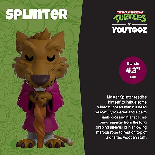 Vista 52 de Youtooz Teenage Mutant Ninja Turtles Michelangelo - Figura de vinilo de 4.2 pulgadas, Michelangelo coleccionable de TMNT TMNT Collection