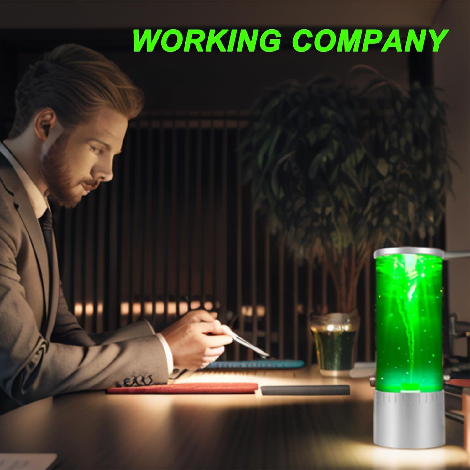 Tornado Lamp Twister Hurricane Relaxing Liquid Motion Led Night Lighting 7 Colors Automatic Dimming USB Cable Powered for Women Kids Birthday Gift Party Home Living Room Decor