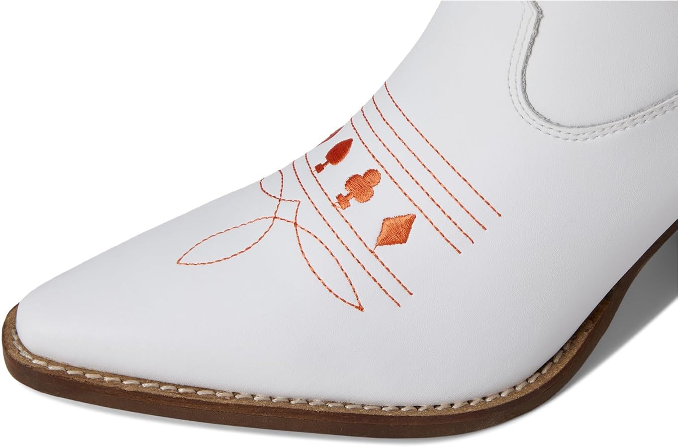 Amazon.com | Dingo Womens Joker Graphic Embroidered Snip Toe Pull