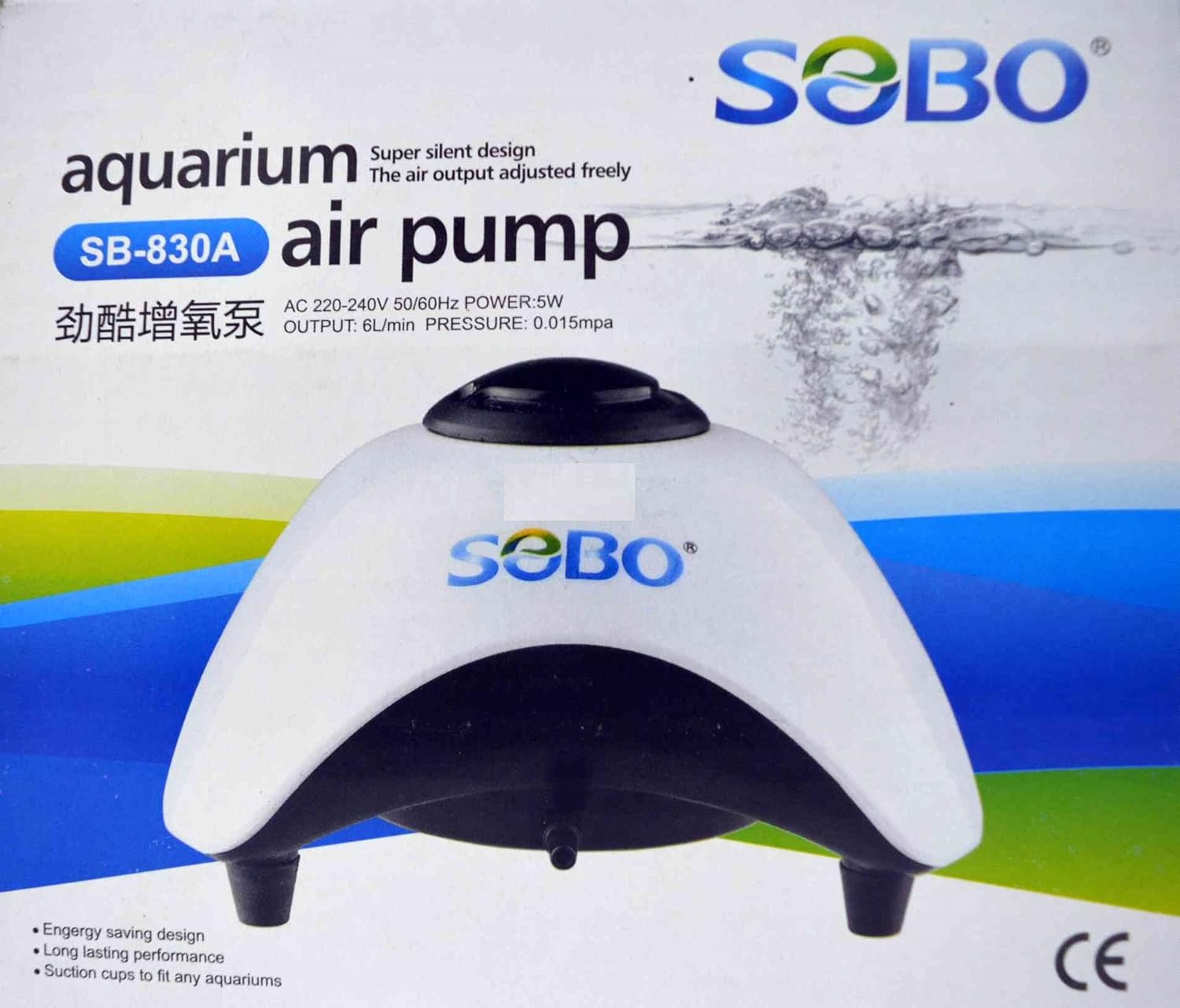 Sobo SB830A Aquarium Air Pump Amazon.in Pet Supplies