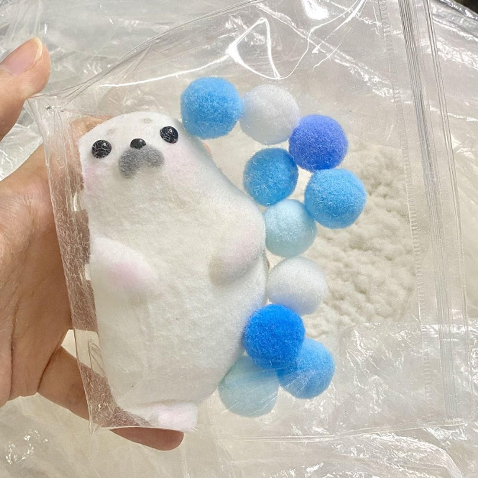 Amazon | アザラシのストレス解消おもちゃ、手作りの超ソフトなアシカ