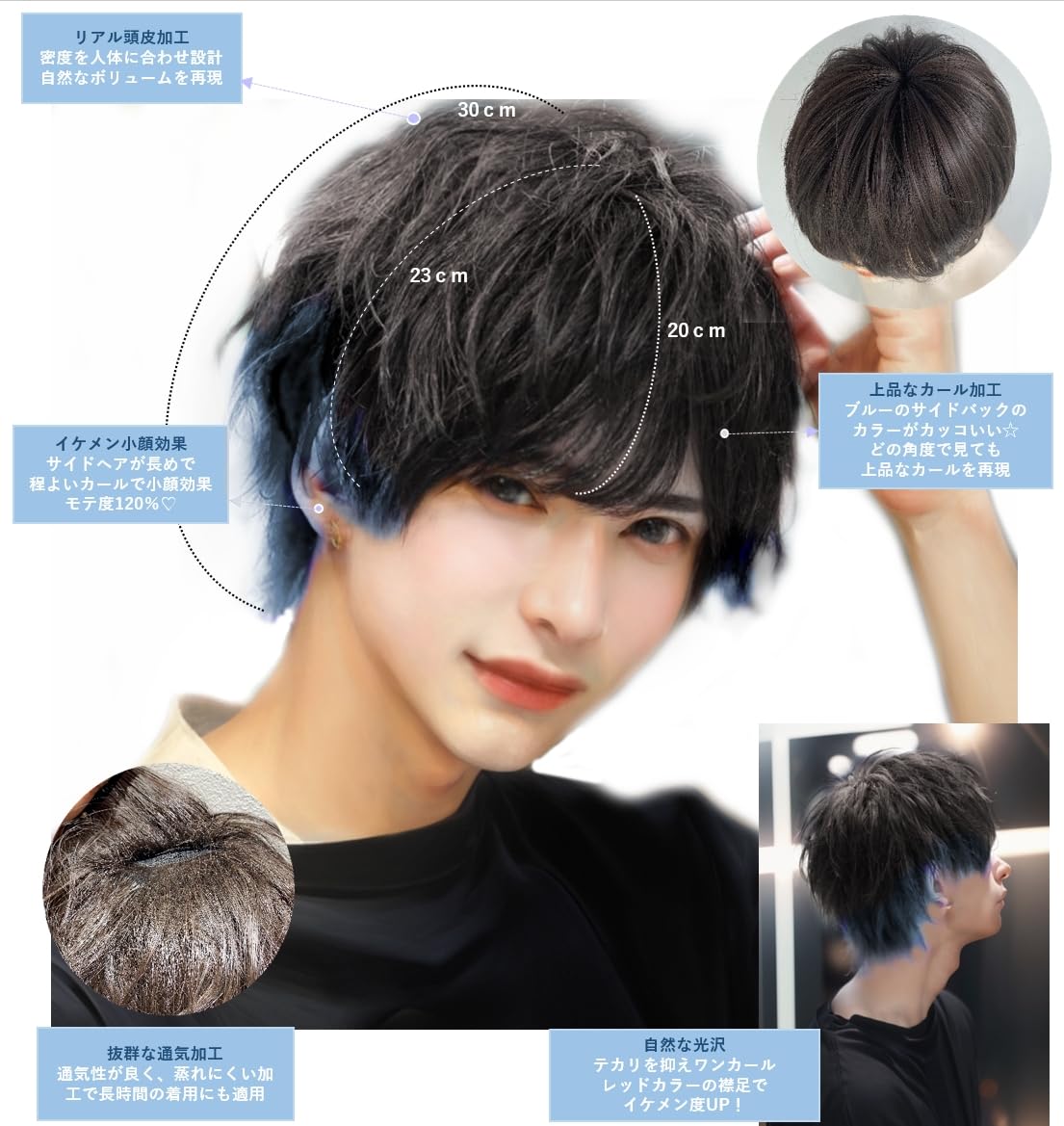 Amazon.co.jp: エムグランデ プレミアム ウィッグ 【現役トップ
