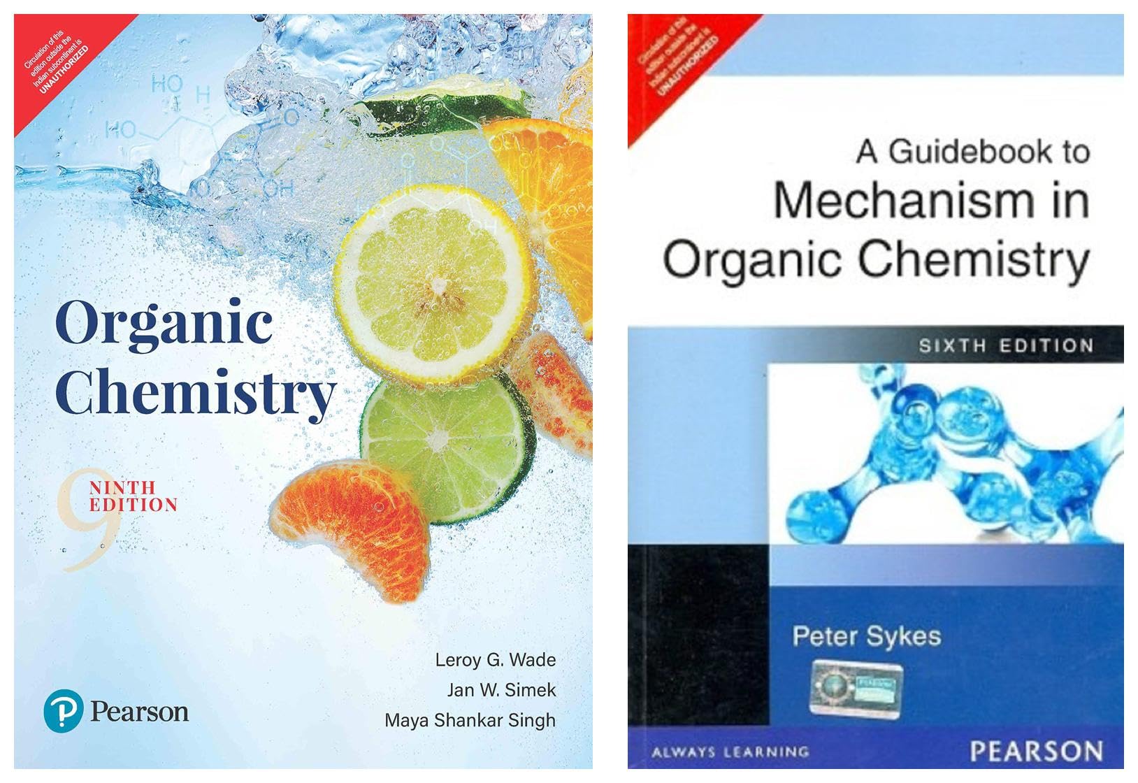 Buy Organic Chemistry | Ninth Edition | By Pearson & A Guidebook to