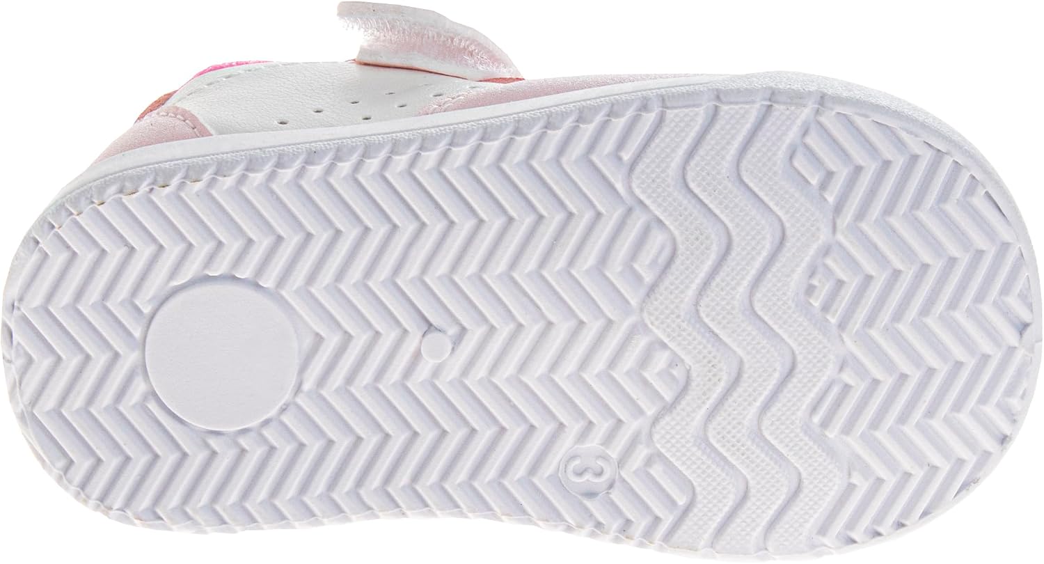 Josmo Baby Girls First Walker Shoes Newborn Low Top Casual Sneakers Size Infant - Toddler