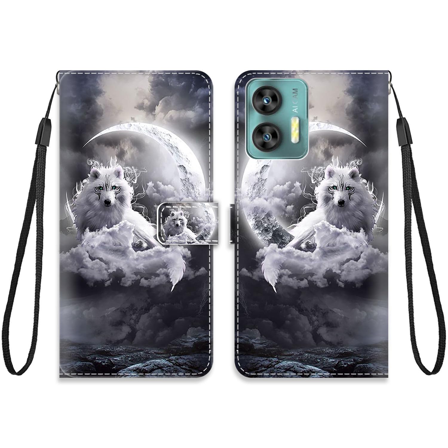 Cover Compatibile con OUKITEL C2 PU Pelle TPU Silicone
