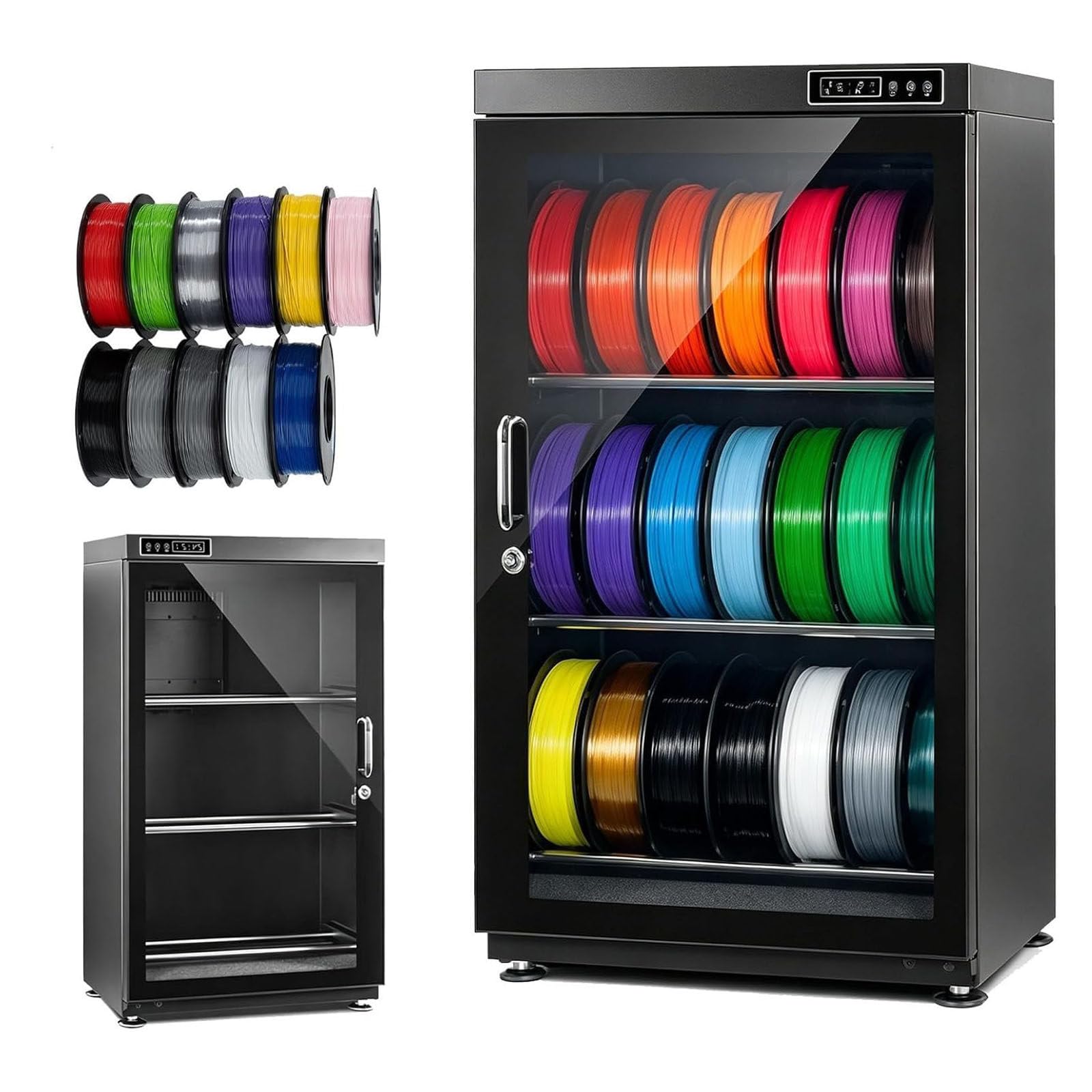 WEIMILOR 3D Printer Filament Dehydrator Storage Bin 115L