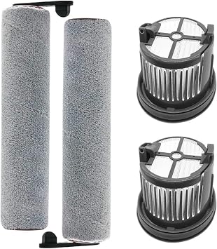 A16F - Replacement Brush Roll & Hepa Filters Compatible for Dreame H14 Wet and Dry Vacuum Cleaner - Boost Cleaning Efficiency