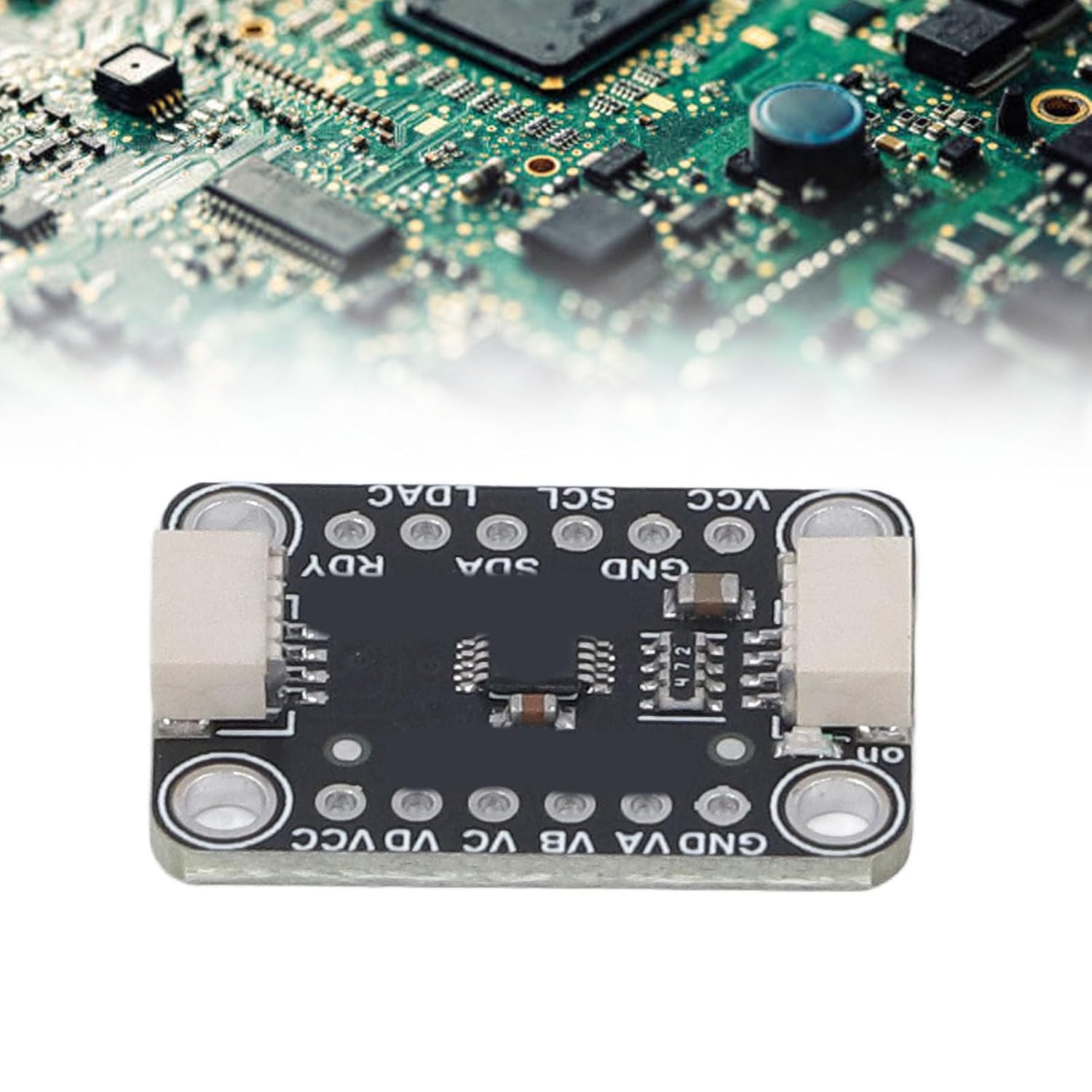 4 Way Digital to Analog Converter Module Board Quad DAC Development Board MCP4728 with Onboard EEPROM 0-2.048V 0-4.096V 12 Bit for Stemma QT Qwiic