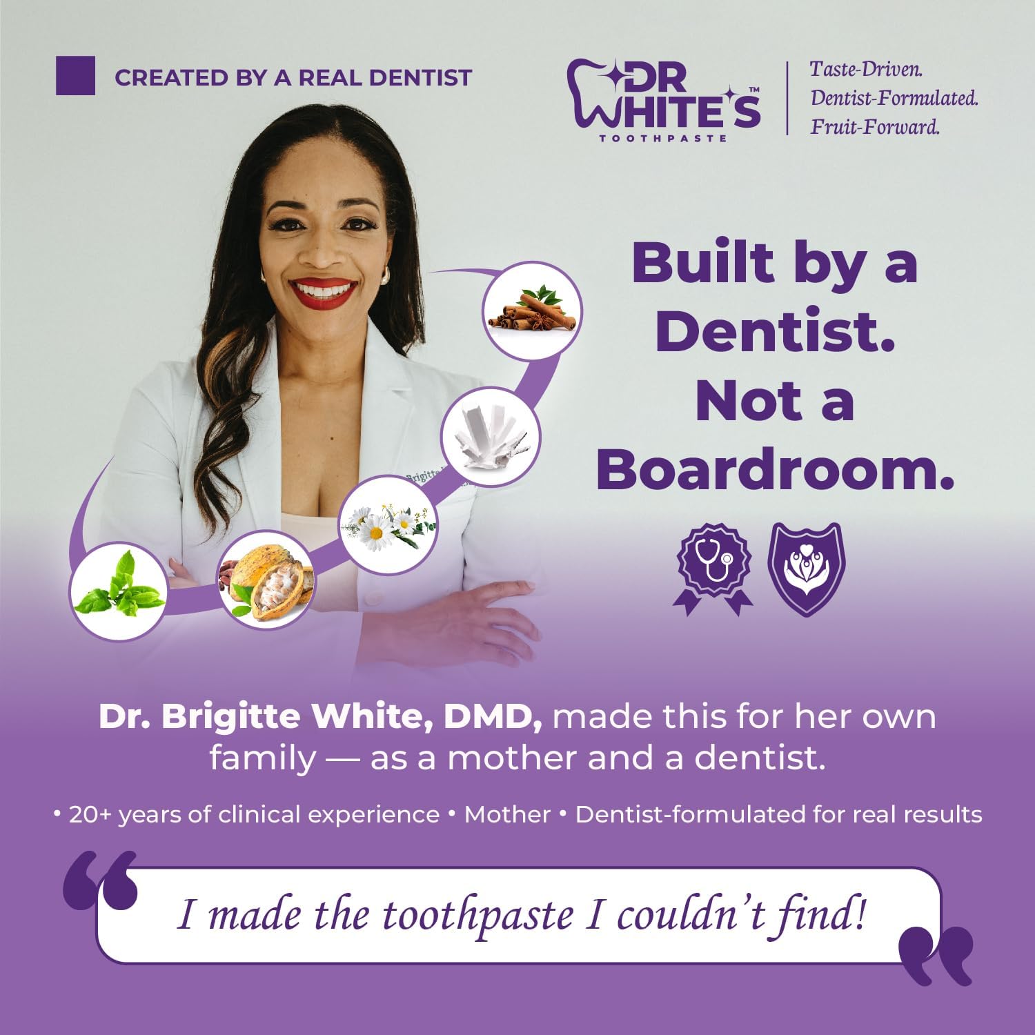 Dr. White’s Signature Flavor Trio – Bold & Bright | Fluoride-Free Toothpaste with Nano-Hydroxyapatite, Sensitivity Relief, Mint-Free (3-Pack)