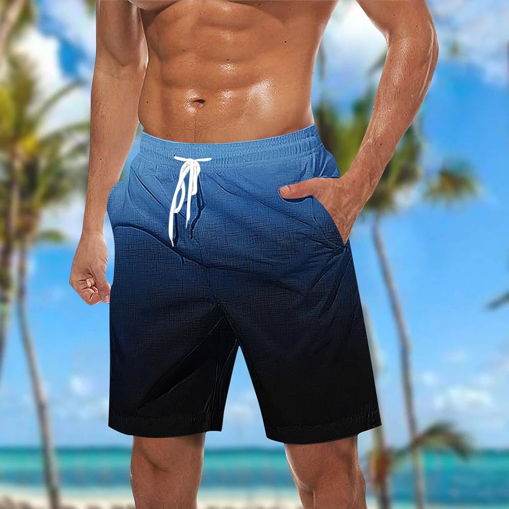 Pantalones Cortos De Ejercicio Para Hombre, Shorts Masculinos De Marca Basica Informales De Malla Para Fitness De Verano
