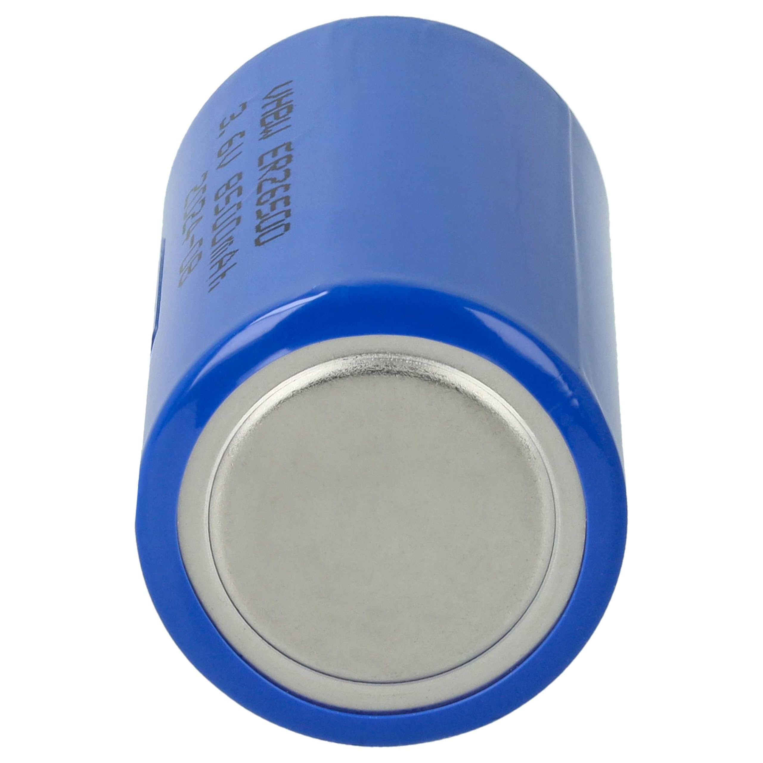 vhbw 10x pila cilindrica al litio ER26500 (Size C) - Batterie primarie (8500mAh, 3,6V, Li-SOCl2)