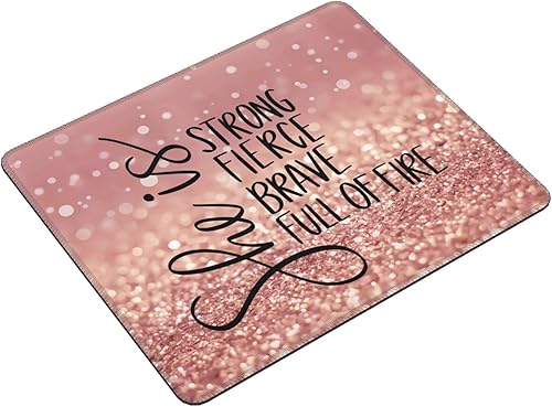 Miniatura 2 de Jakayla Bonita alfombrilla de mouse con base de goma antideslizante, alfombrilla de mouse con borde cosido, impermeable, linda alfombrilla de mouse