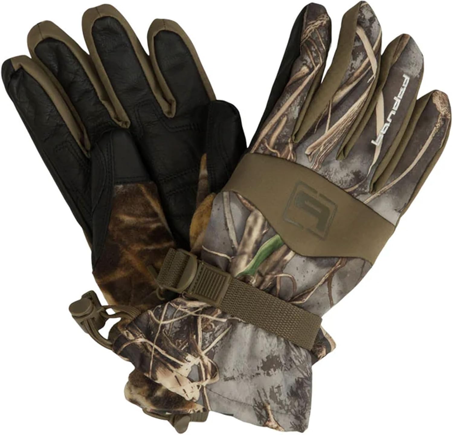 Banded Men's Calefaction Elite Gloves | Waterproof Breathable Insulated Hunting Gloves w/Leather Palm & Secure Wrist Cinch