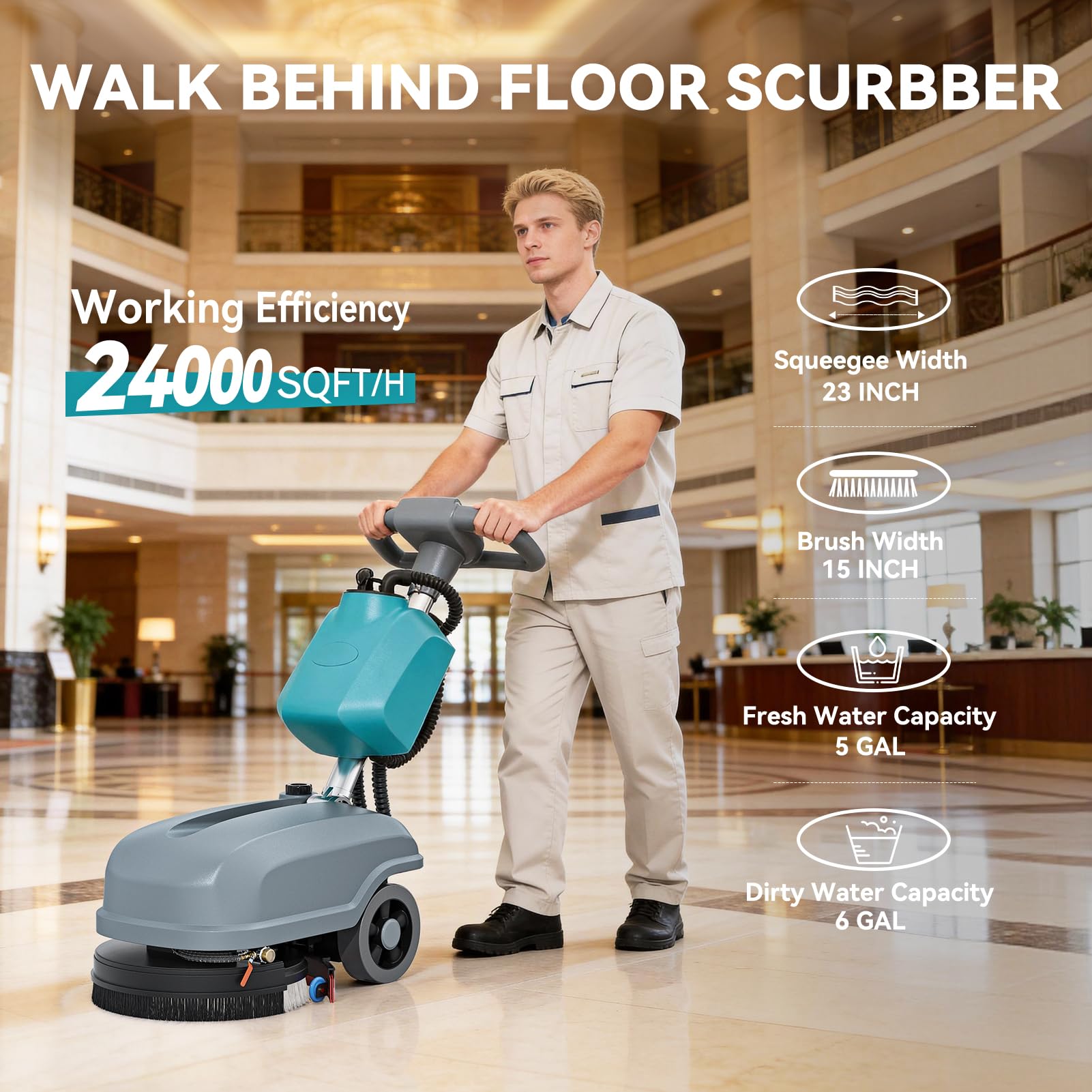 Portable Carpet & Upholstery Cleaner Machine,15 Kpa Strong Suction Couch Cleaner Machine for Pet Stain, Rug, Couch, Car, Furniture & Stair, Spot Cleaner with Versatile Tools & Self-Cleaning System product image 22