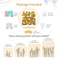 Vista 40 de 36 Panels Giltter Wall Backdrop Pink Shimmer Wall Backdrop for Party Wedding Birthday Engagement Bachelorette Parties Anniversary Decoration