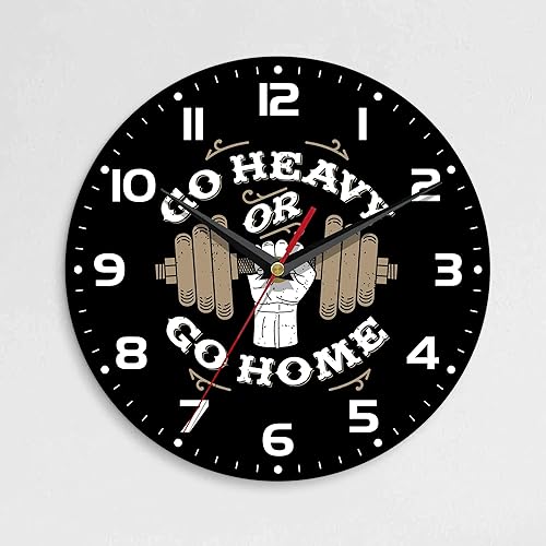 Miniatura 12 de Reloj de pared, 10 pulgadas, silencioso, sin tictac, decoración del hogar para cocina, funciona con pilas, para baño, dormitorio, sala de estar,