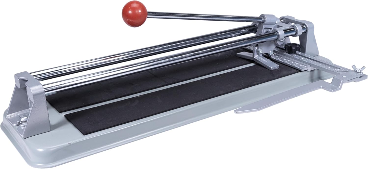 BARWALT Barwalt DIY Tile Cutter, Metal Base, Angled Rip Guide, Cuts up to 16Inch Straight and 11Inch Diagonal, BWT70618