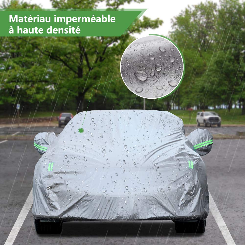 Housse De Batterie De 190 Litres - Étanche - Pour Tonneau De Pluie - En Plastique Et Acier - Protection Contre Les Intempéries - Avec Cordon De Serrage