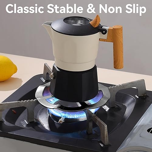 Miniatura 2 de Anillo wok para estufa de gas, reductor de anillo de gas, soporte de wok, estufa superior, cocina, ollas de café a fuego lento, utensilios de cocina