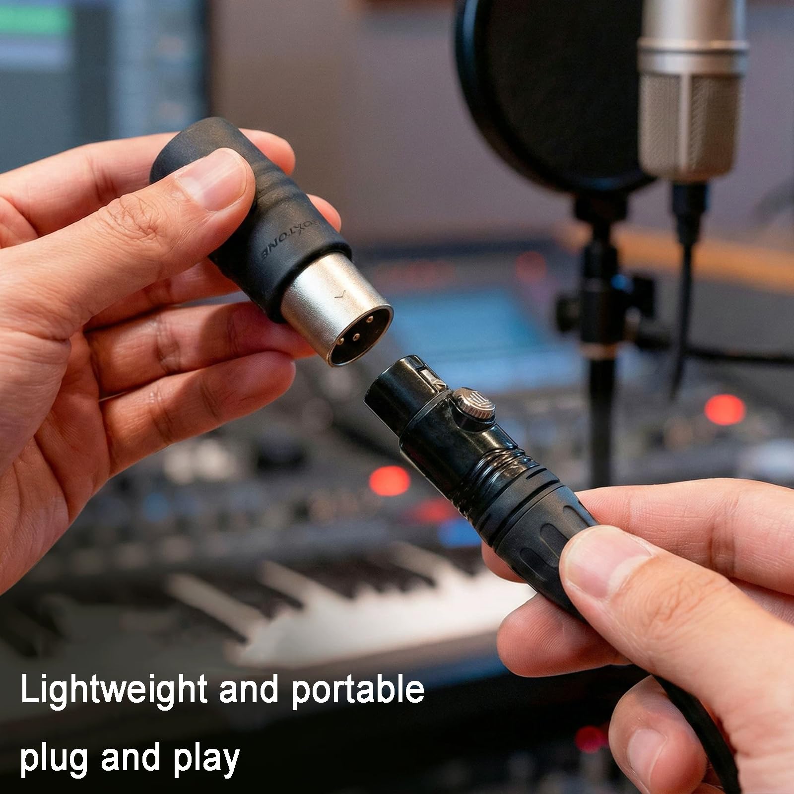 Tester kabli, przenośny zestaw sniffera/nadajnika ze światłami LED do mikrofonów, oświetlenia i sprzętu audio, łatwa diagnostyka i przenośna konstrukcja