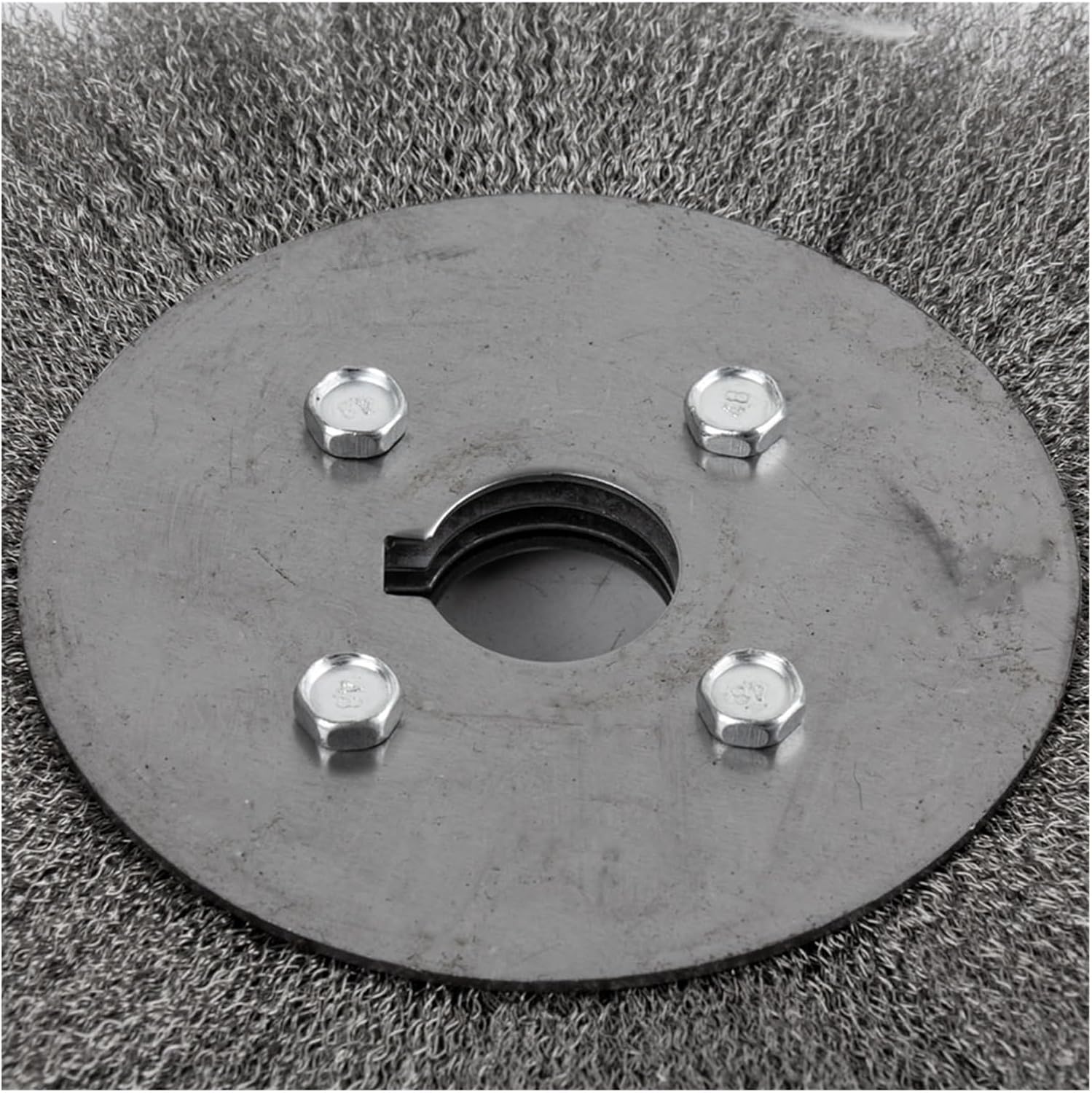 NYMFEA yaoqijie 0.15/0.3mm Stainless Steel Wire Wheel Brush 3"-10" Flat Type for Bench Grinder Polishing Abrasive Tool Metal Wood Deburring Lasting (Color : 200mmx25mm 1PC, Size : Wire diameter0.