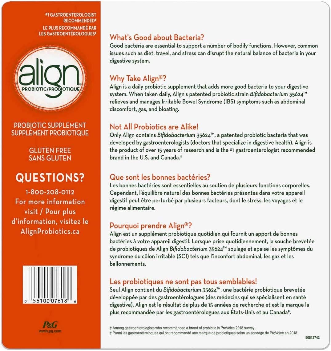 Align probiotic Supplement Capsules