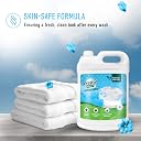 Amazon Brand – Presto! Plant Powered Laundry Liquid, 5L | Eco-Friendly, Skin-Safe & Effective Cleaning | Gentle on Fabrics | Made in India gallery image
