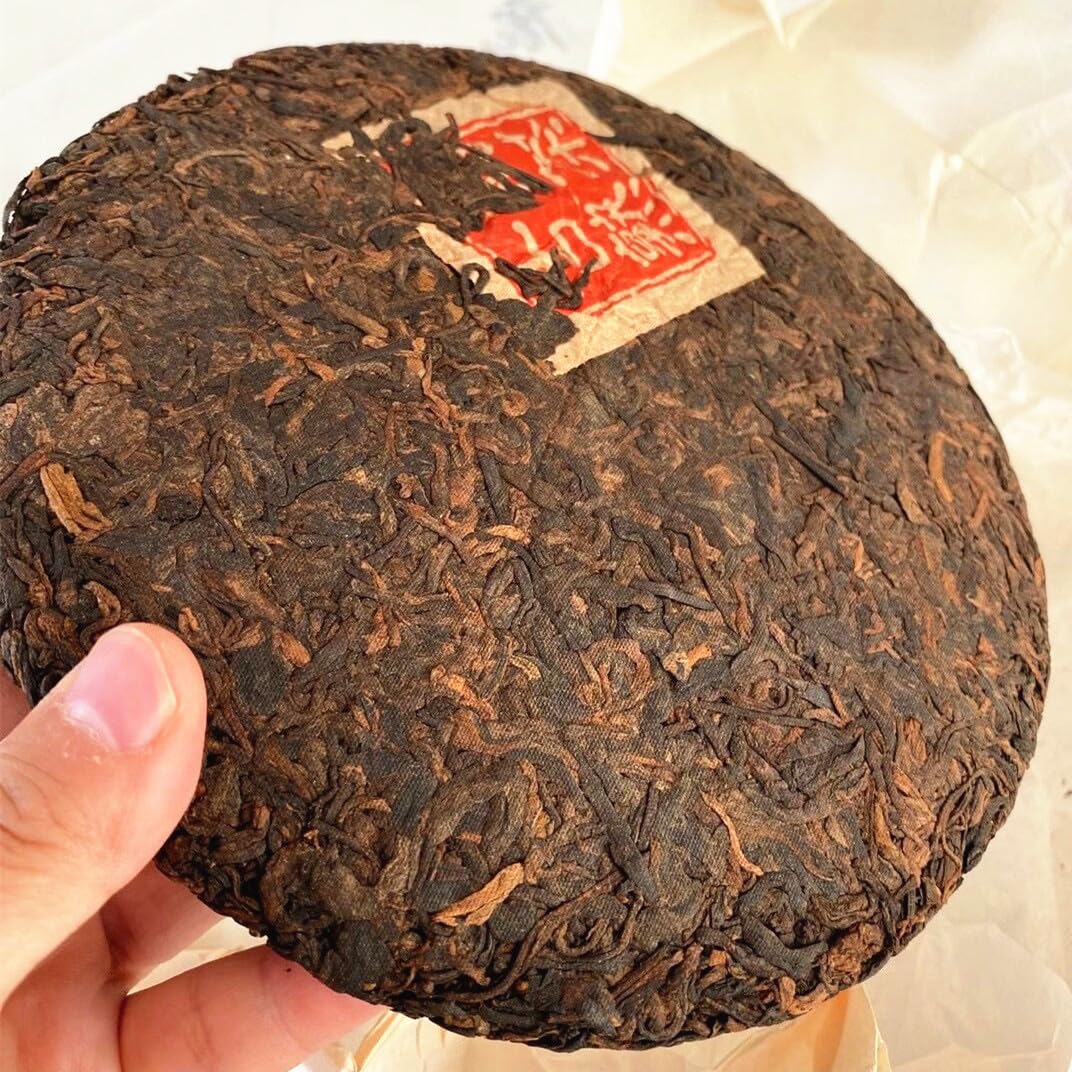 Sfermentowana Herbata Pu'er Z Yunnan - Dojrzała Herbata Banzhang Stare Drzewo, Czarna Herbata 357g Naturalny Smak