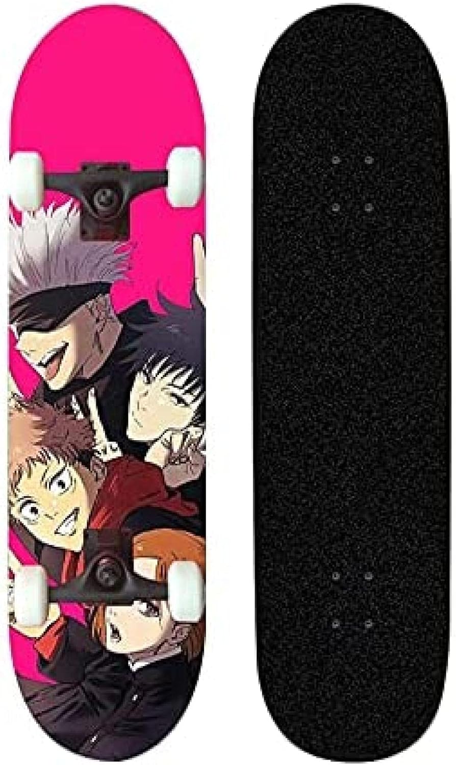 Jujutsu 誕生日プレゼント Kaise Ahorneckのためのfwahアニメスケートボード31インチダブルロッカースケートボード 四輪二重ロッカープロの短板ギフトティーンエイジャー Jujutsu 誕生日プレゼント Kaise Ahorneckのためのfwahアニメスケートボード31インチダブルロッカースケートボード 四輪二重ロッカープロの短板ギフトティーンエイジャー