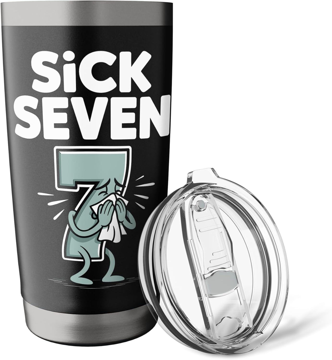 Funny Sick Seven 67 Halloween Costume for Trending Popular Stainless Steel Insulated Tumbler image 5