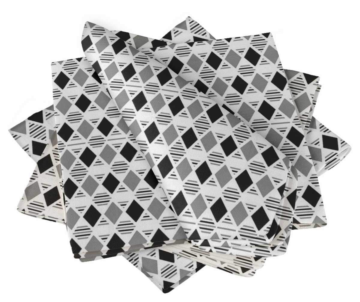 Serviettes de table lavables S4Sassy pour remplacer le papier jetable avec style