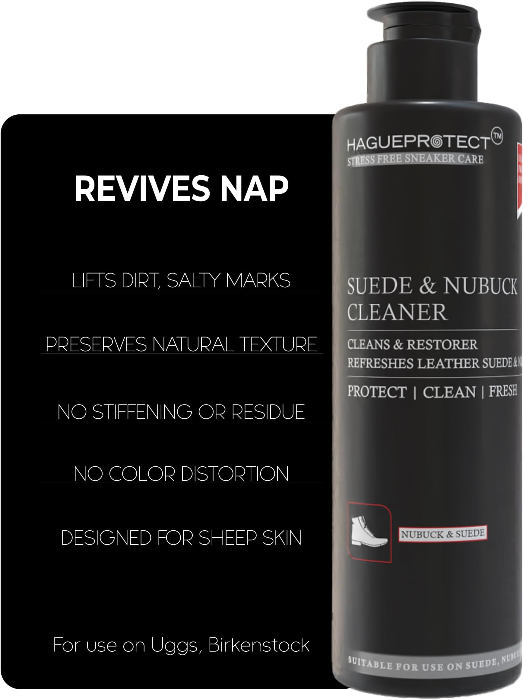 Suede Shoe Cleaner & Suede Cleaning Kit – Suede Brush & Suede Eraser for Shoes | Nubuck & Sneaker Care Set | UGG Cleaner Kit & UGG Cleaning Kit for Boots