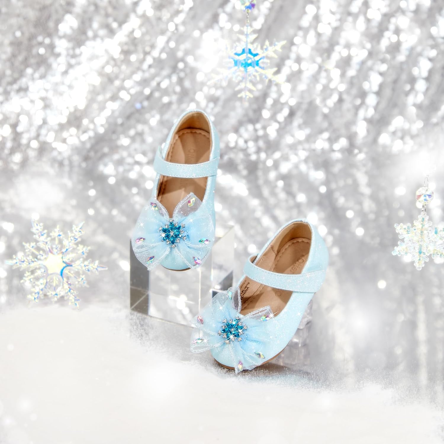 Otter MOMO Toddler Little Girls Princess Shoes Mary Jane Ballerina Flats Flower Girl Dress Shoes