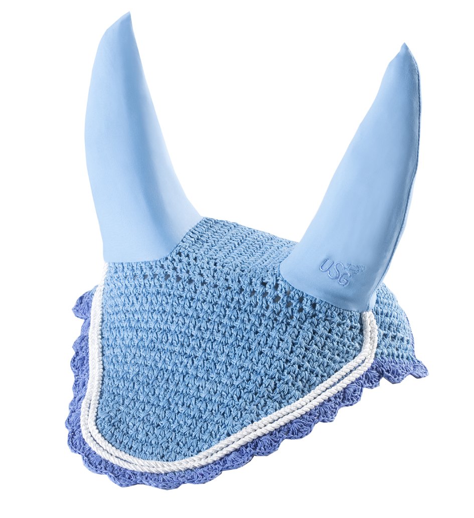 USG Fly Veil Cotton with Elastic Ear Protector with Double Rope, FulLarge, White — view 15