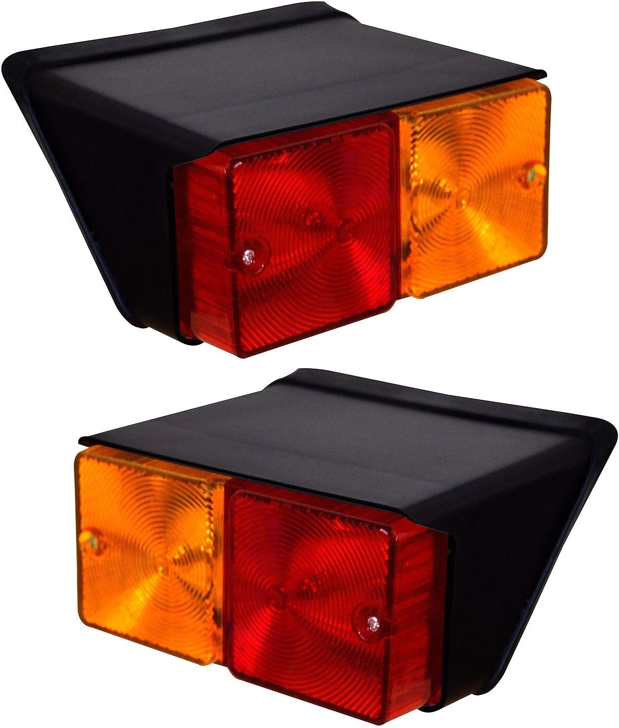 Gruppo luci posteriori posteriori con lampadine 12V, Sostituzione perfetta per Case Fiat New Holland Trattore Fanale posteriore 231 2310 233 234 2600 2610 2810 2910 333 334 335 3600 3610