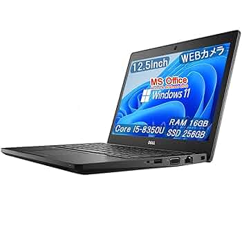 Amazon.co.jp: 【整備済み品】デル ノートPC 5290 / 12.5型