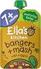 Ella's Kitchen Organic Bangers and Mash with Veggies, 130 g