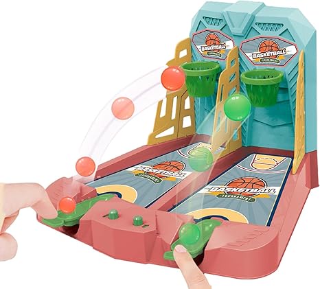 Amazon Co Jp デスクトップバスケットボールゲーム 面白いアーケードデスクトップゲームセット ミニバスケットボールのおもちゃ親子インタラクティブゲーム カタパルトバスケットボール卓上ピンボールおもちゃ Keloglu おもちゃ