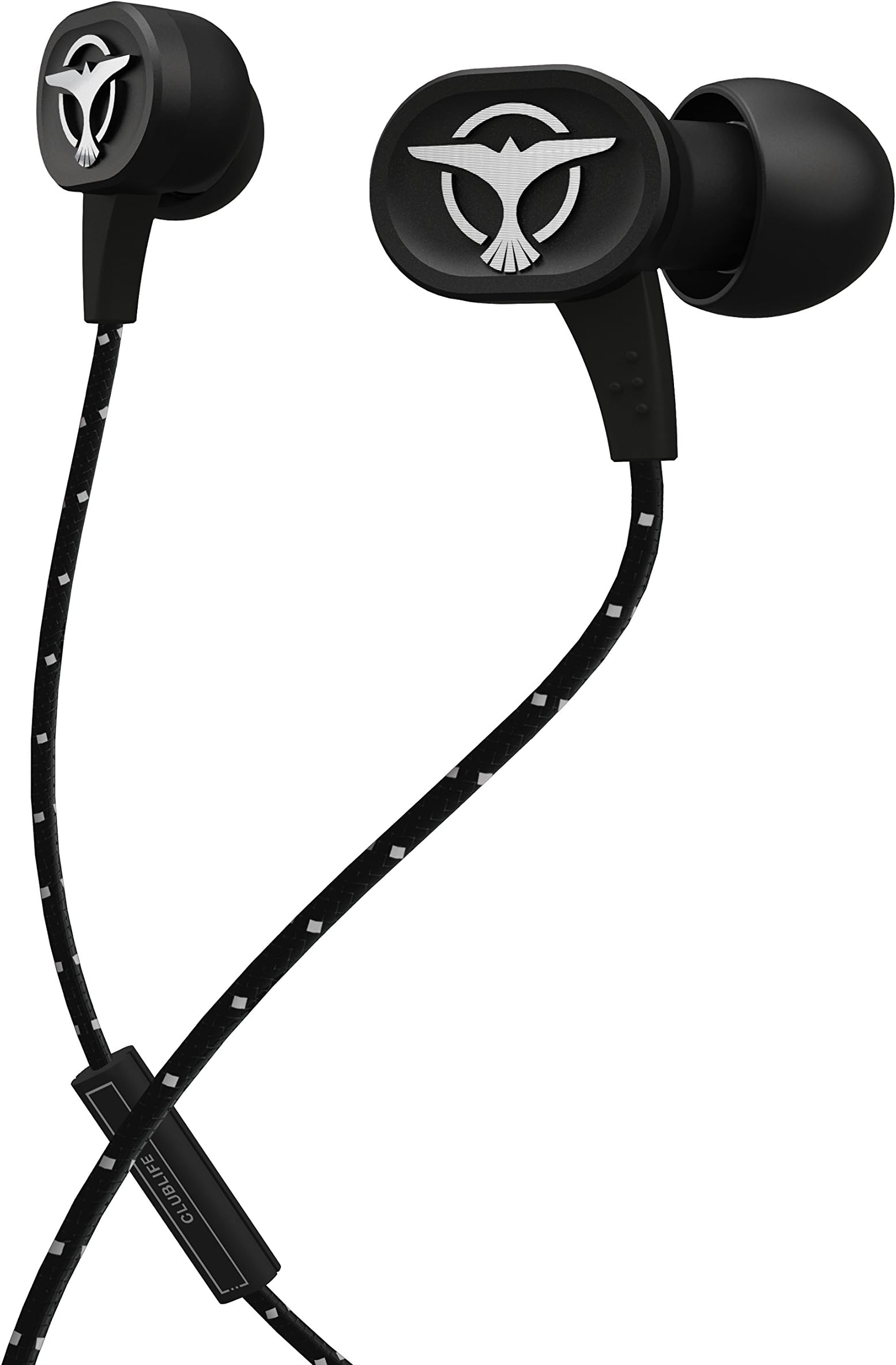 CLUBLIFE CL71-1-01 CL-7 Adagio In-Ear Headphone with Mic, Black