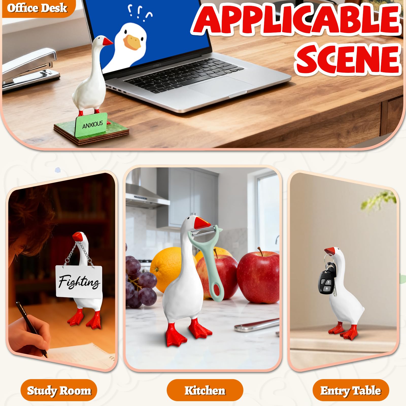 Magnetic Desk Goose Key Holder - Stronger Grip! -5 Magnetic Desk Goose Key Holder - Stronger Grip! -5