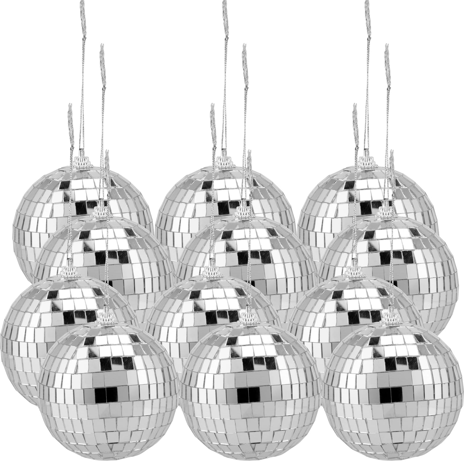 Boules disco de 8 cm pour illuminer une pièce sombre lors d'une fête