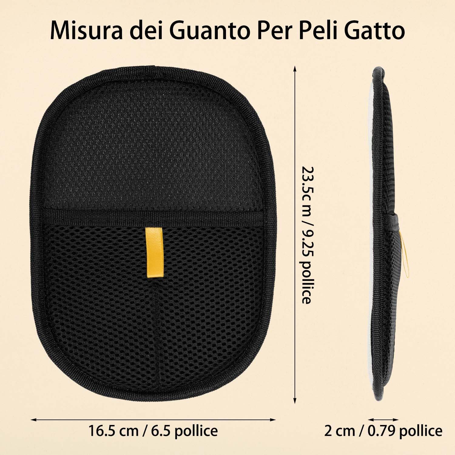 2 Guanto Peli Gatto, Guanto Peli Cane per la Rimozione dei Peli di Animali Domestici, per il Lavaggio dei Peli di Animali Domestici, Guanto Leva Peli Animali per la Pulizia dei Tappeti e dei Divani