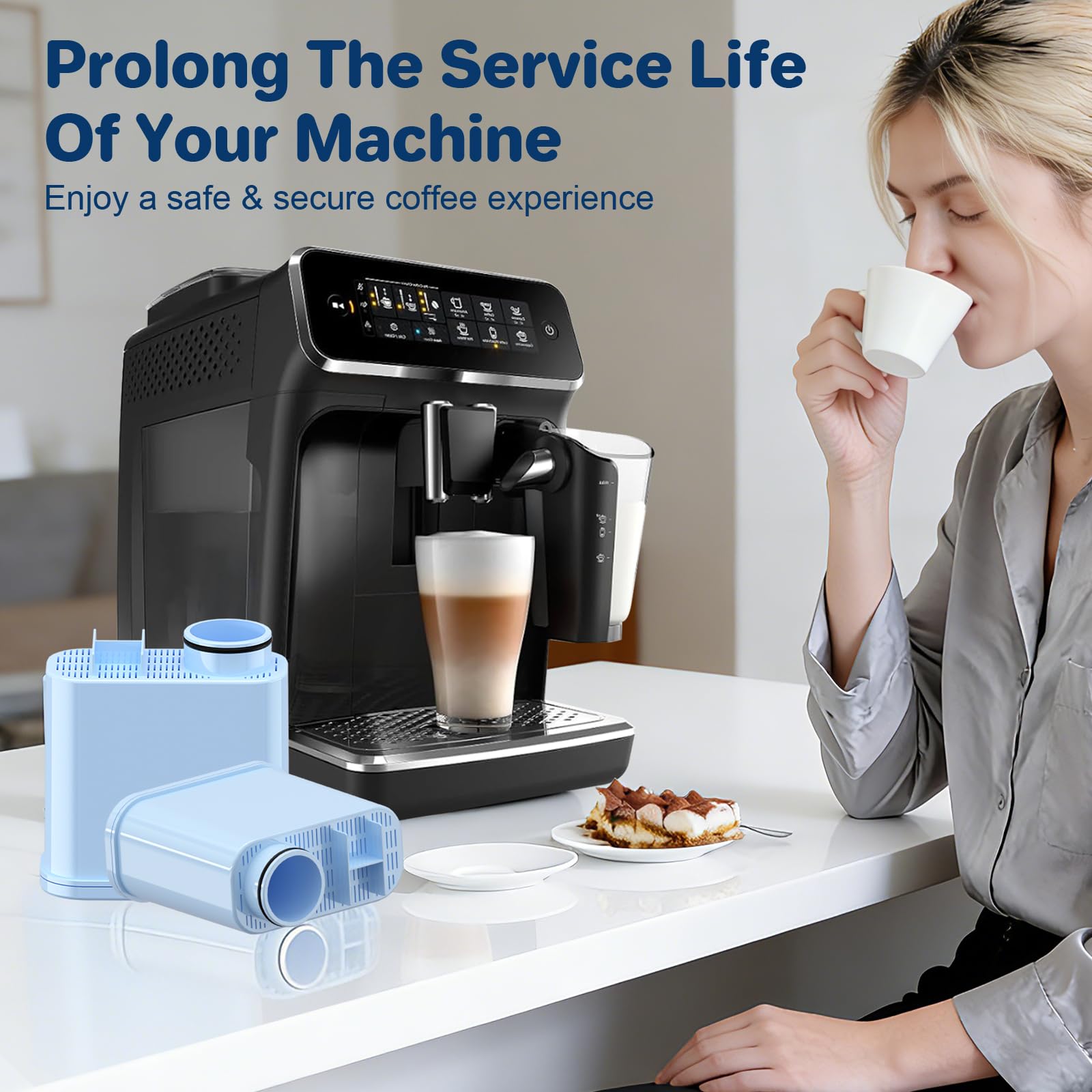 Amazon.com: KGC 4-Pack Coffee Water Filters Compatible with